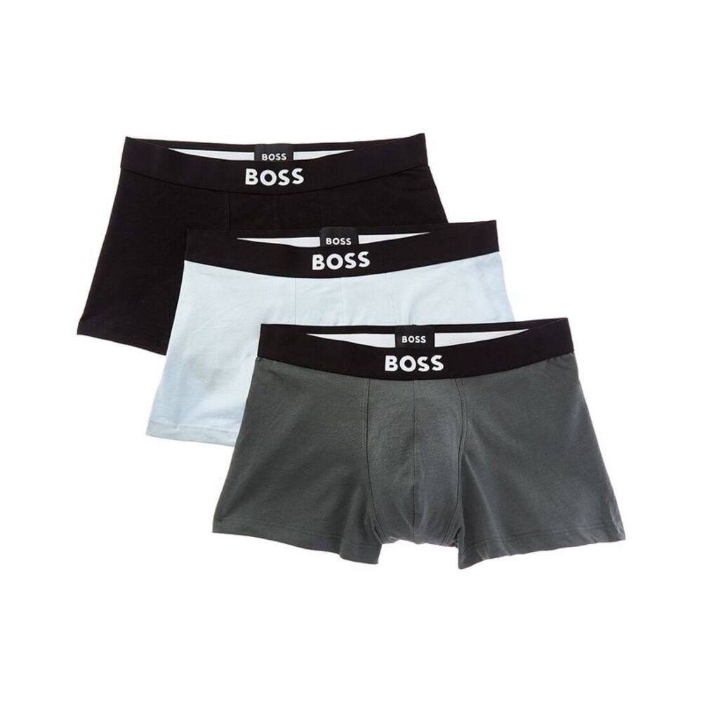 Hugo Boss Mens Boss Set Of 3 Trunk